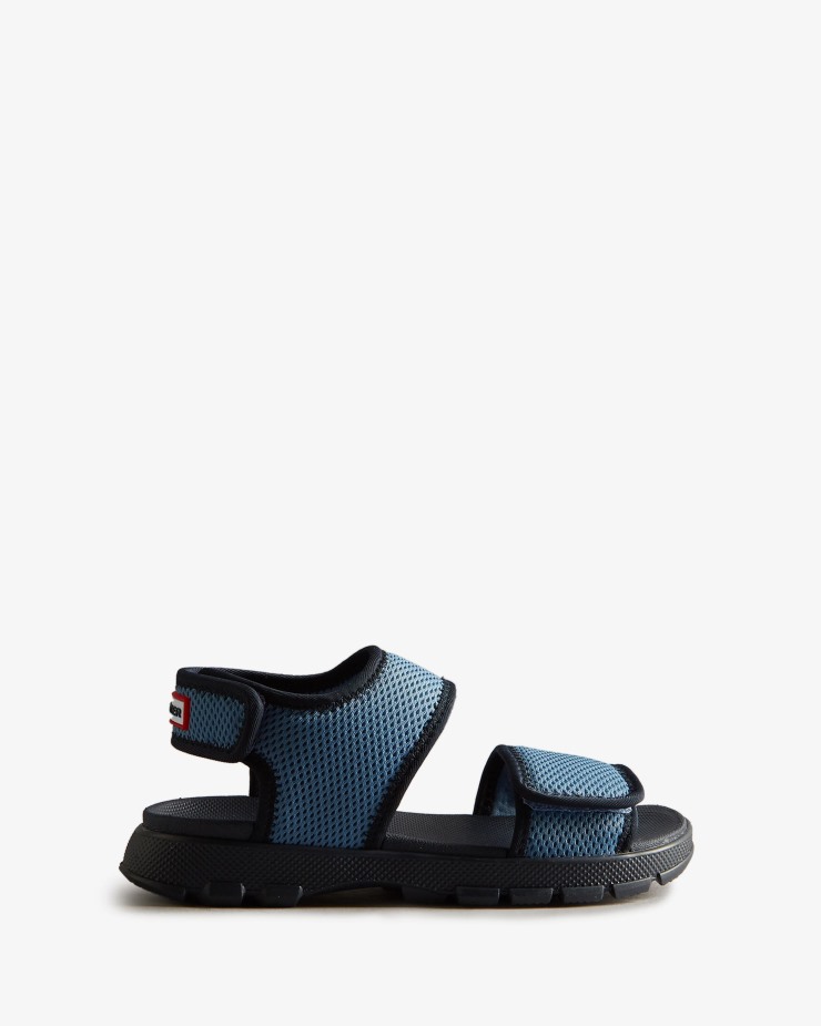 Hunter Big Kids (5-9 Años) Sandalias De Malla Para Caminar Al Aire Libre Stornoway Azul Marino