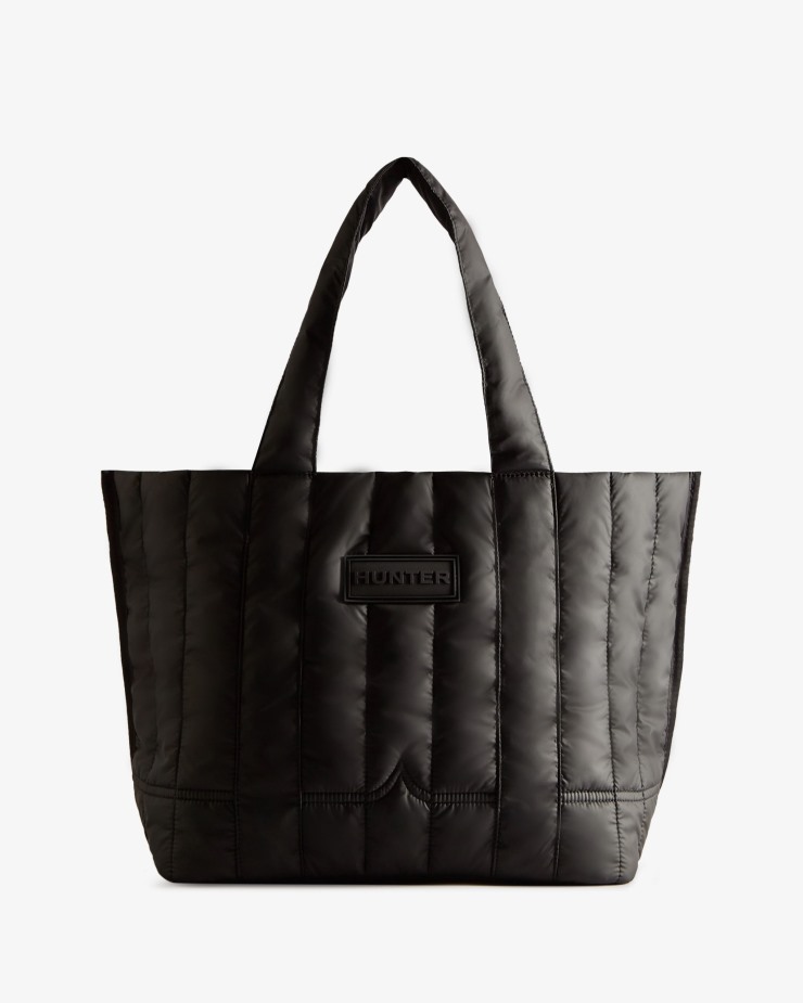 Bolso Tote Hunter Intrepid Puffer Negro